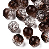 Transparent Crackle Acrylic Beads CACR-N002-26-2
