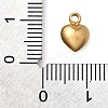304 Stainless Steel with Rhinestone Pendants STAS-Q346-01G-08-2