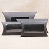 Kraft Paper Pillow Candy Box CON-WH0070-97B-01-3