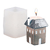 Christmas Theme DIY House Candle Silicone Molds LS-DIY-G049-02-1