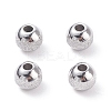 Non-Tarnish Textured 304 Stainless Steel Beads STAS-P306-01D-P-1