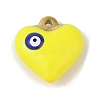 304 Stainless Steel Enamel Pendants LS-STAS-M071-02D-1