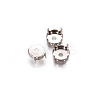 Non-Tarnish 201 Stainless Steel Rhinestone Claw Settings STAS-L229-05A-2