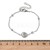 Marine Life Theme 304 Stainless Steel Link Bracelets BJEW-F534-02P-7