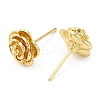 Flower Alloy Stud Earrings for Women PALLOY-Q447-13LG-2