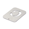 Non-Tarnish 304 Stainless Steel Pendants STAS-K216-49C-P-4