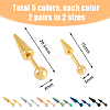 24Pcs 12 Style 303 Stainless Steel Cartilage Earrings EJEW-FI0002-49-2