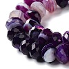 Natural Banded Agate/Striped Agate Beads Strands G-E605-A02-03D-3