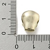 Brass Micro Pave Black Cubic Zirconia Beads ZIRC-P119-21G-02-3
