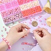 Pink Color Theme DIY Jewelry Kits DIY-YW0012-89-5