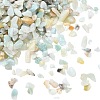 Natural Flower Amazonite Chip Beads G-O103-11-1