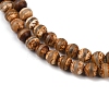Natural Tibetan Style dZi Beads Strands G-P229-A-07J-6mm-5