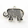 Elephant Tibetan Style Alloy Pendants X-TIBEP-R344-52AS-LF-2