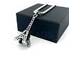 Vintage Paris Eiffel Tower Pendant 304 Stainless Steel Men’s Necklaces EO0985-4