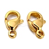 304 Stainless Steel Lobster Claw Clasps STAS-AB09-G-2