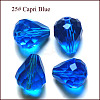 Imitation Austrian Crystal Beads SWAR-F062-10x8mm-25-1