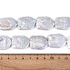 Baroque Natural Nucleated Pearl Keshi Pearl Beads Strands PEAR-S022-08-5