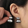 Non-Tarnish 304 Stainless Steel Stud Earrings EJEW-K269-01P-3