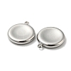 Non-Tarnish 304 Stainless Steel Pendants STAS-L022-019P-2