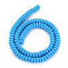 Handmade Polymer Clay Beads Strands X-CLAY-N008-83-3
