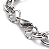 Tarnish Resistant 304 Stainless Steel Figaro Chain Bracelets LS-BJEW-E271-05P-2