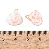 304 Stainless Steel Enamel & Glitter Powder Pendants STAS-Q119-04G-04-3