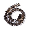 Natural Smoky Quartz Beads Strands G-B072-C01-02-4