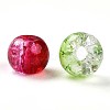 Baking Paint Transparent Crackle Glass Beads DGLA-Q018-4mm-M01-3