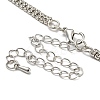 Crystal Rhinestone Choker Necklaces LS-NJEW-L176-04P-3
