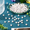 500Pcs Plating Acrylic Beads PACR-TADJ0001-01I-4