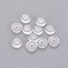 Comfort Silicone Pads for Screw Back Clip on Earrings X-KY-E008-02-2