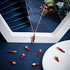 10Pcs 2 Styles 304 Stainless Steel Pendants STAS-BBC0006-60-3