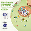 50Pcs Handmade Porcelain Beads PORC-TA0001-17-4