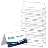 Acrylic Table Number Sign Tent Holder AJEW-WH0473-49B-1