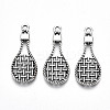 Tibetan Style Alloy Pendants TIBE-S323-081AS-RS-1