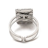 Non-Tarnish 304 Stainless Steel Open Cuff Rings RJEW-Z018-17P-3