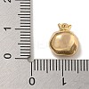Brass Micro Pave Clear Cubic Zirconia Charms X-KK-U037-12G-04-3