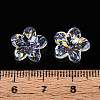 Baking Paint Transparent Glass Beads DGLA-N014-08-5