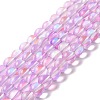 Synthetic Moonstone Beads Strands G-E573-02B-20-2