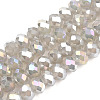 Electroplate Glass Beads Strands LS-EGLA-A034-J6mm-B09-1