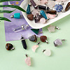Natural & Synthetic Mixed Gemstone Pendants G-TA0001-21-4