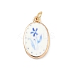 Printed 304 Stainless Steel Pendants STAS-A131-10D-G-1