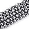 Baking Paint Pearlized Glass Pearl Bead Strands X-HY-N002-4mm-A01-2