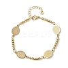 Religion 304 Stainless Steel Link Bracelets LS-BJEW-F524-04B-G-4