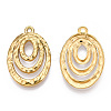 Ion Plating(IP) 304 Stainless Steel Pendants STAS-T063-215G-1