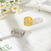 2Pcs 2 Colors Alloy Scarf Buckle AJEW-LP0010-64-1