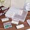 25Pcs 2 Styles PLastic Bead Containers CON-GA0001-21-4