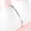 304 Stainless Steel Cuff Bangles for Women BJEW-Z146-05P-3