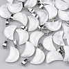Moon Natural Quartz Crystal Pendants LS-X-G-Q369-04-2
