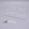 Acrylic Baseball Bat Racks Set ODIS-WH0008-49-1